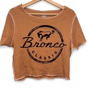 90s Bronco Graphic T-Shirt – Vintage Style, Size L